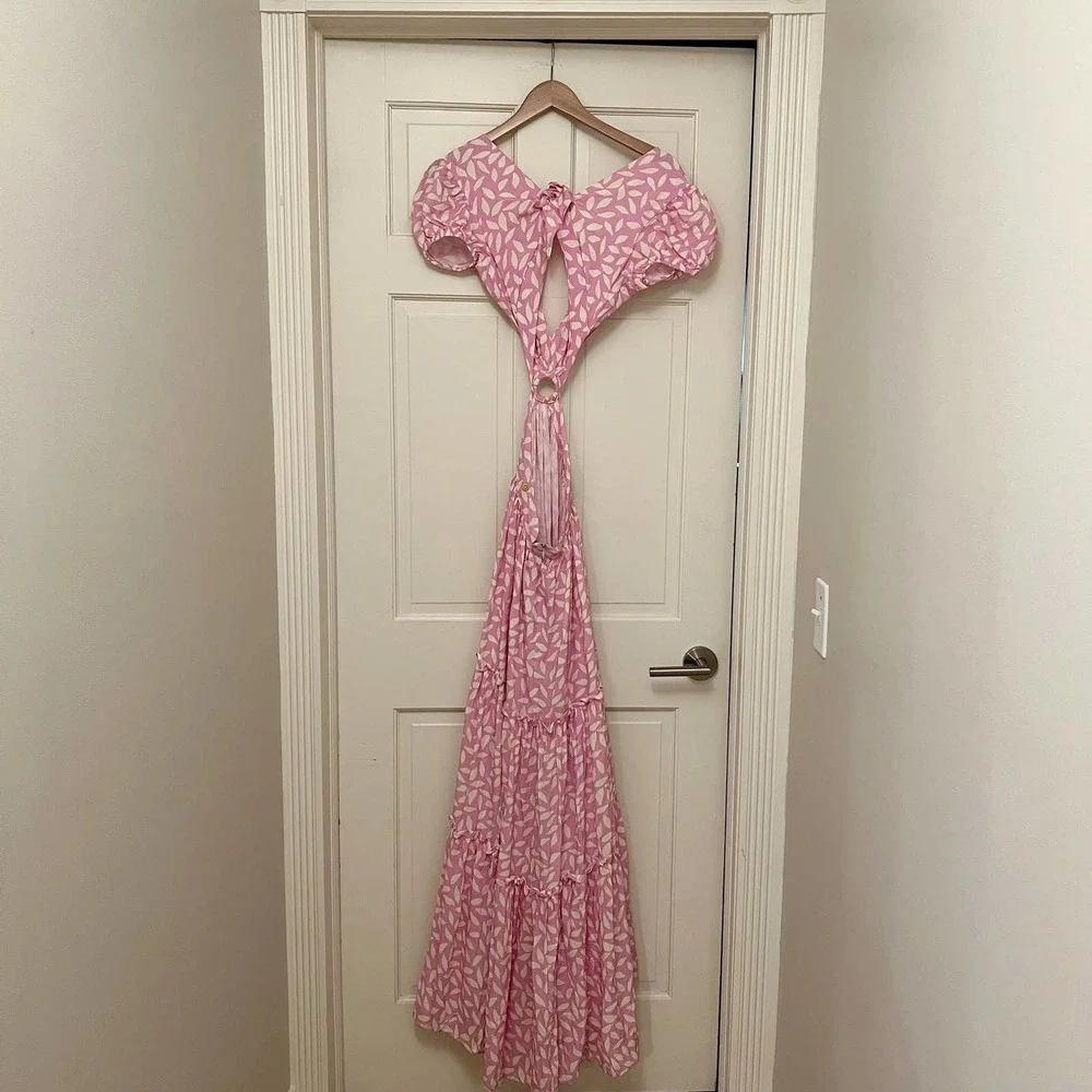 Palmacea Printed Hoop Dress Pink/lavender - Picture 8 of 9